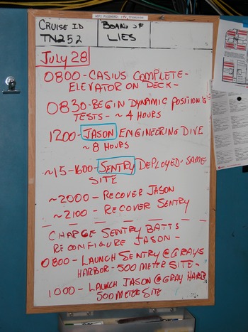 Daily Operations Board