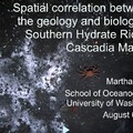 Martha James: Spatial Correlation Between the Geology and Biology at SHR