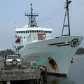 RV Thompson Docked at Hatfield Marine Science