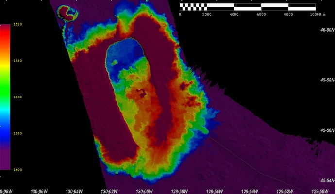 2011 Bathymetry of Axial Seamount Caldera