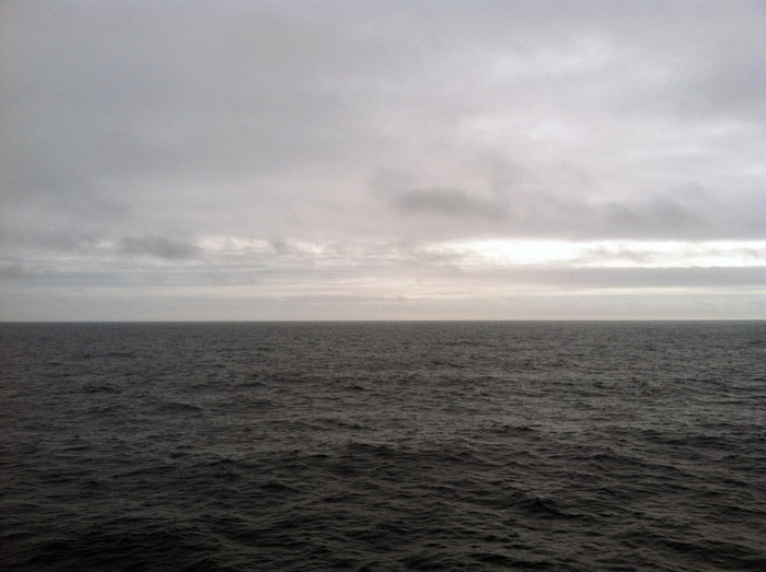 Overcast Day at Sea