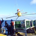 HPIES Instrument Being Deployed