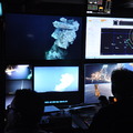 ROV Pilots in the control room