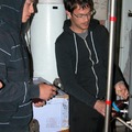 Evan Helps Likhi With Water Samplling