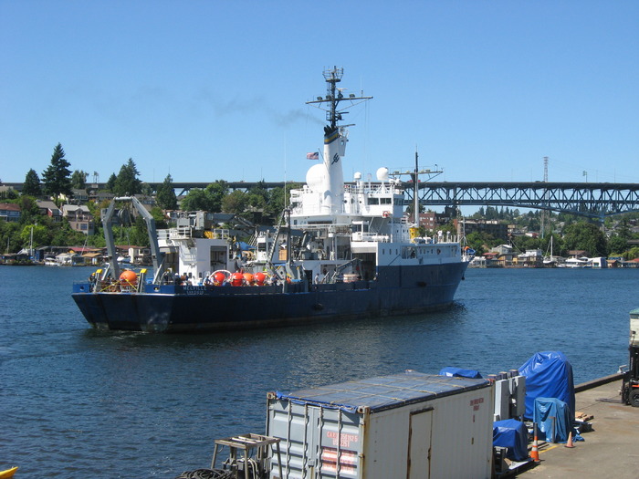 Melville Sets Sail in Portage Bay Seattle