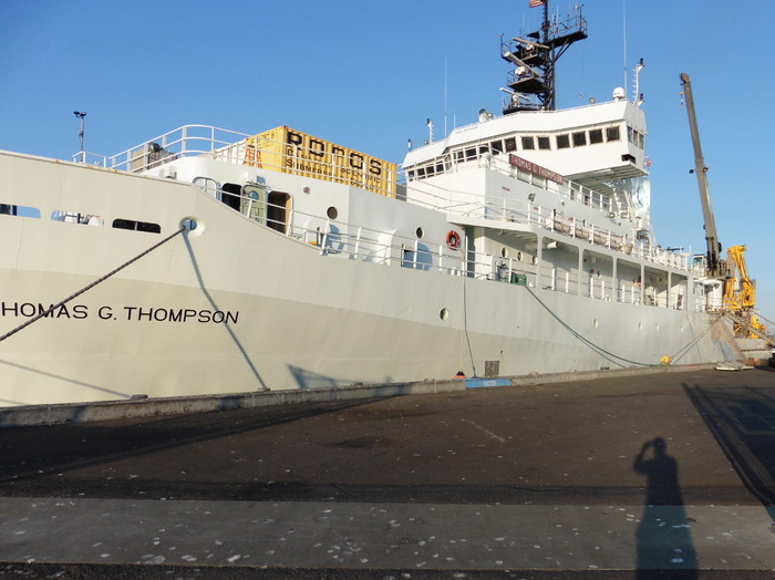 Research Vessel Thompson dockside