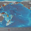 Pacific Rim Earthquakes Animation